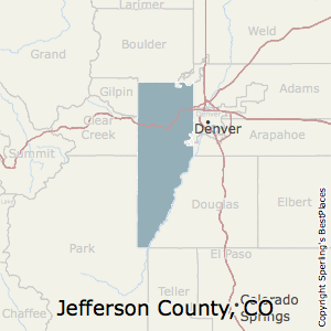 jefferson county colorado map climate bestplaces